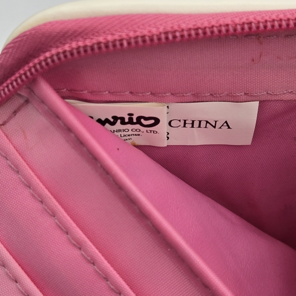 Sanrio Hello Kitty Pink Wallet with Mirror Vintage 2003 - Picture 8 of 11